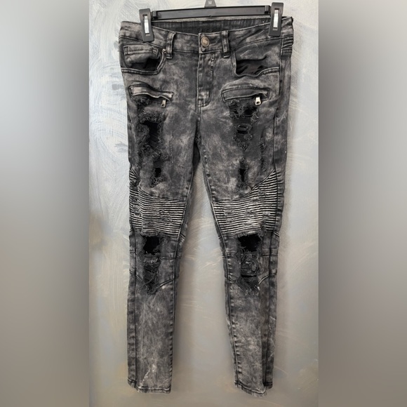 Rue21 Other - RUE 21 DISTRESSED 'BLOWN OUT' STYLE MENS SKINNY JEANS